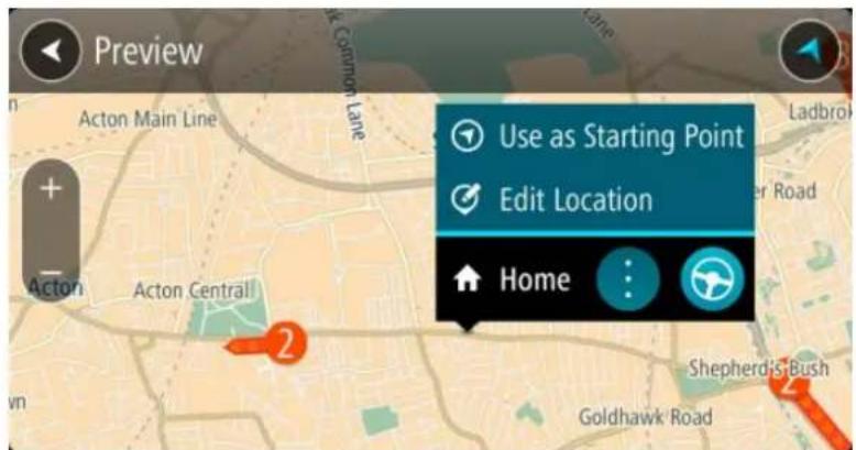 TOMTOM GO Mobile app Android - Planifier un parcours à l'aide de Mes destinations - 4