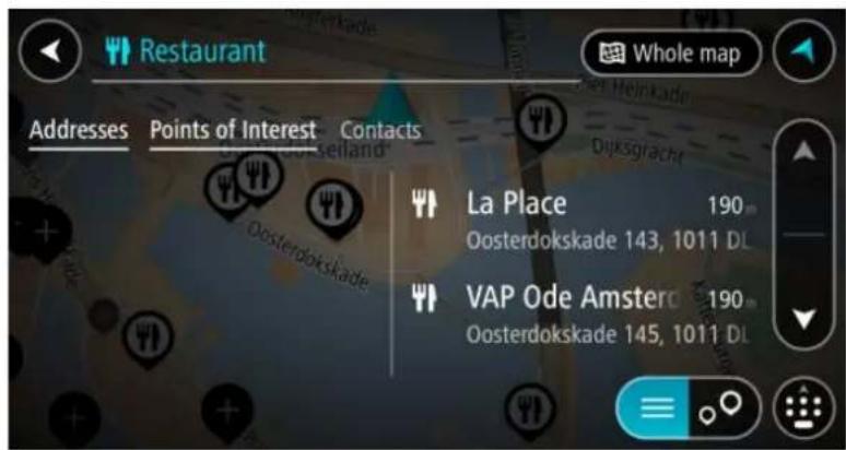 TOMTOM GO Mobile app Android - Sélectionnez Aller. - 4