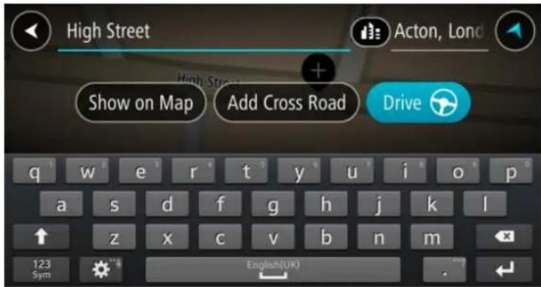TOMTOM GO Mobile app Android - Planifier un parcours - 5