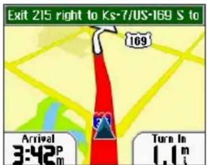 GARMIN StreetPilot i2 - Following Your Route - 2
