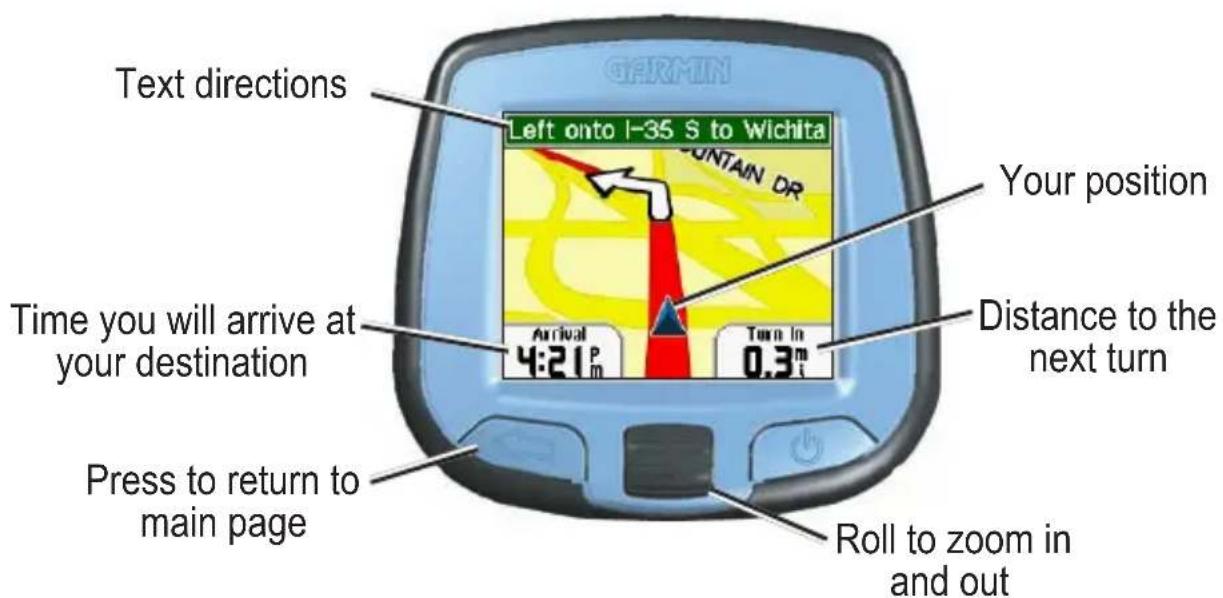 GARMIN StreetPilot i2 - Following Your Route - 1