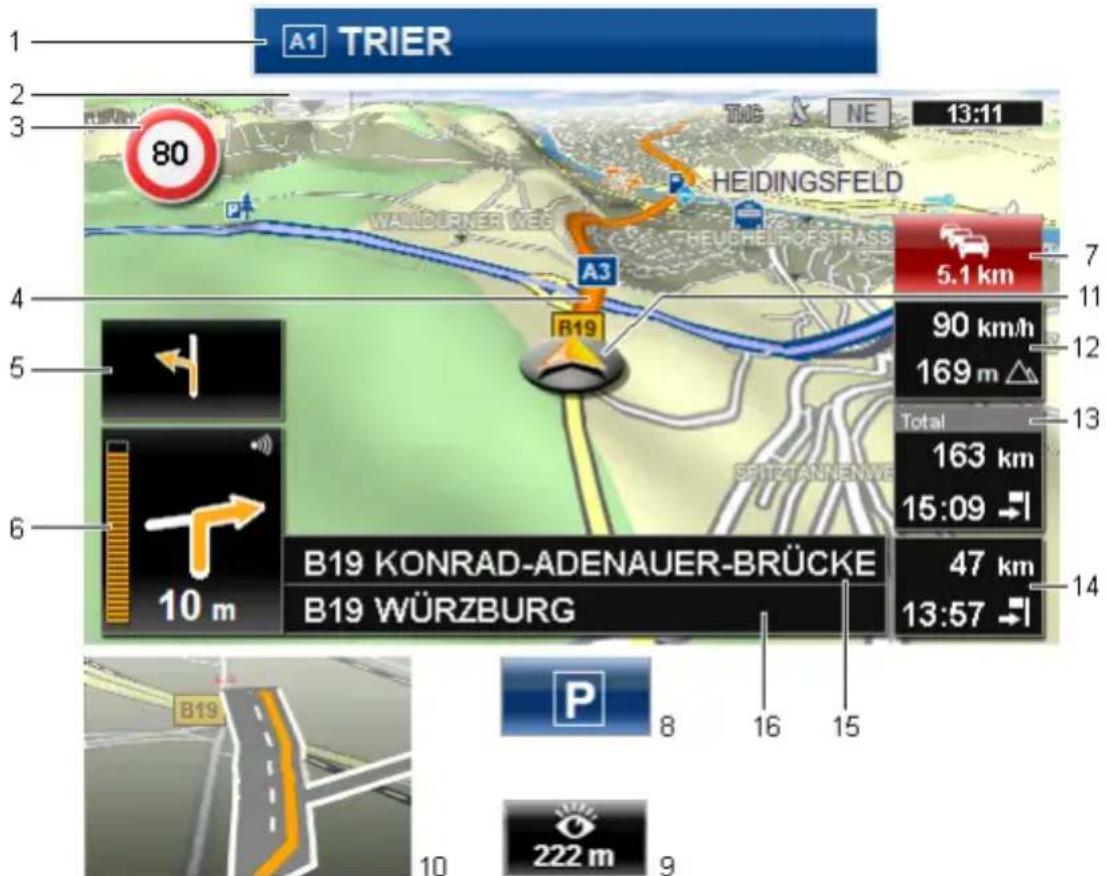 NAVIGON 70 Plus Live - Navigation au mode Véhicule - 1