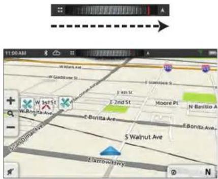 MAGELLAN SmartGPS - Choix de l'affichage de la carte - 1