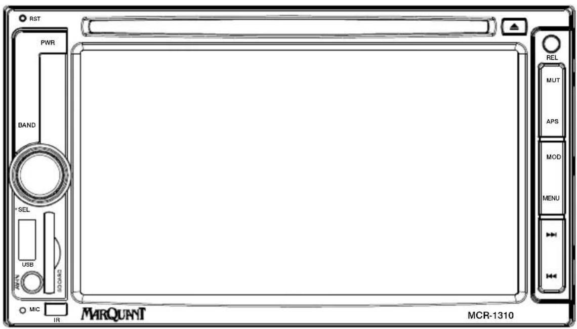 Marquant MCR1310 - GEBRUIKSAANWIJZING - 1