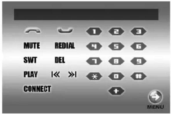 Marquant MCR1310 - Avec un téléphone Bluetooth - 1