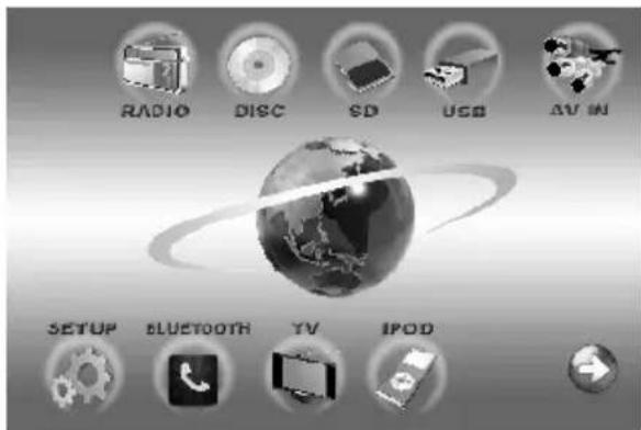 Marquant MCR1310 - Fonction Menu - 1