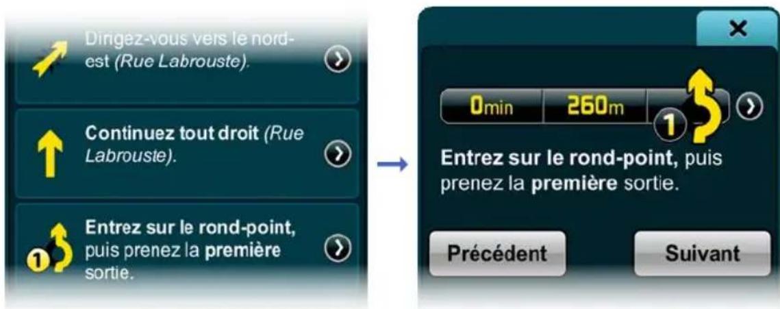GRUNDIG GPS M1 - Utilisation des indications - 1
