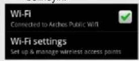 ARCHOS 35 Home Connect - WIFI AGA BAGLANMA - 5