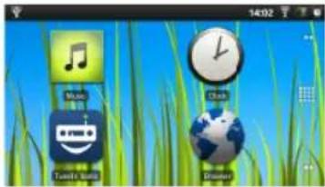 ARCHOS 35 Home Connect - Ecran d'accueil - 1