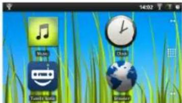 ARCHOS 35 Home Connect - Pantalla principal - 1
