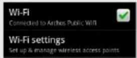 ARCHOS 35 Home Connect - WIFI-NETWORKVERBINDING - 5