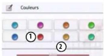 BECKER Transit Active 6 LMU - Réglage des couleurs - 2