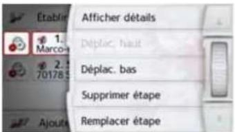 BECKER Transit Active 6 LMU - Édition de l'itinétaire - 1