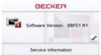 BECKER Transit Active 6 LMU - Informations sur le service - 2