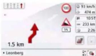 BECKER Transit Active 6 LMU - Touche Mode visualisation - 6