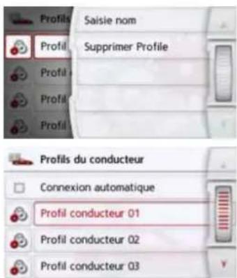 BECKER Transit Active 6 LMU - Suppression du profil du conducteur - 2