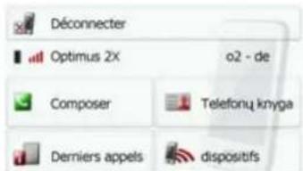 BECKER Transit Active 6 LMU - Menu Telephone (uniquement certaines modèles) - 1