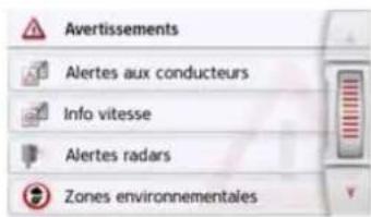 BECKER Active 6 CE LMU - Touche Avertissements - 2