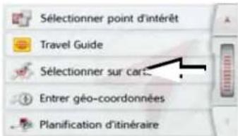 BECKER Active 5 LMU - Sélectionner une destination à partir de la carte - 1