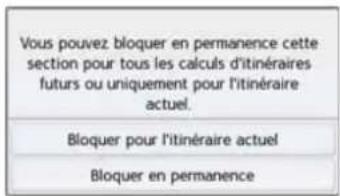 BECKER Active 5 LMU - Bloquer des portions de trajet/routes - 1