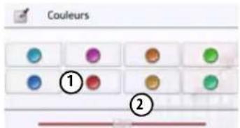 BECKER Active 5 LMU - Réglage des couleurs - 2