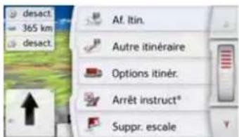 BECKER Active 5 LMU plus - Options de l'affichage de carte - 2