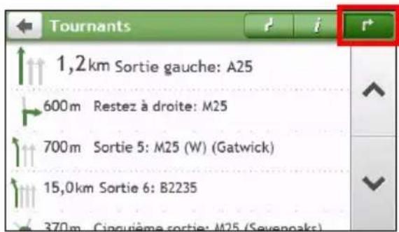 MIO Spirit 690 series - Comment visualiser les statistiques de mon itinéraire ? - 4