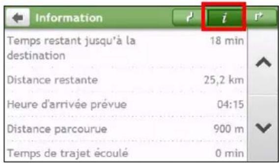 MIO Spirit 690 series - Comment visualiser les statistiques de mon itinéraire ? - 3