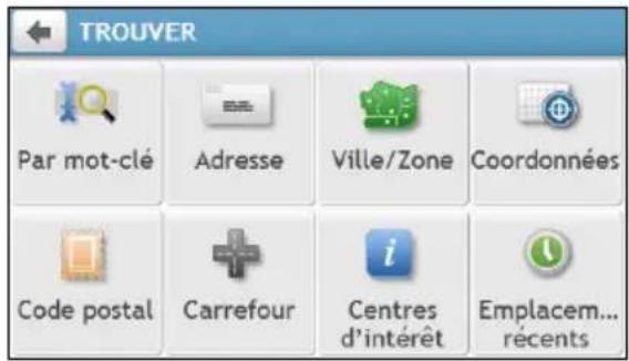 MIO Spirit 690 series - Dans le Menu Principal appuyez sur - 1
