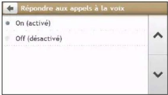 MIO Spirit 680 series - Réponder aux appeals à la voix - 1