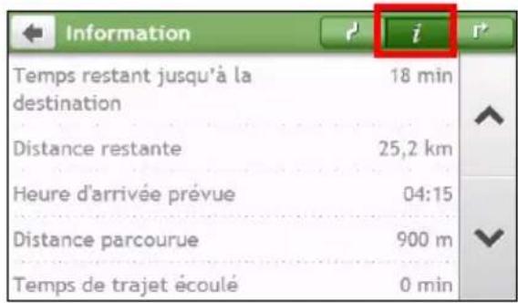 MIO Spirit 680 series - Comment visualiser les statistiques de mon itinéraire ? - 3