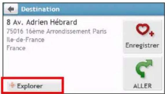 MIO Spirit 680 series - Comment prévisUALiser la destination sur la carte? - 1