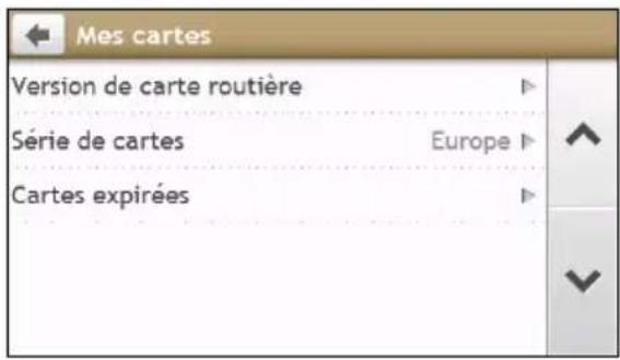 MIO Spirit 680 series - Mes cartes - 1