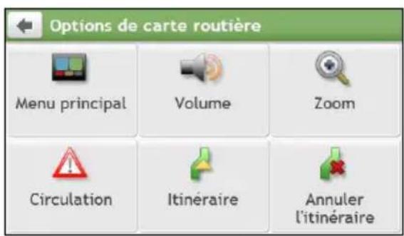 MIO Spirit 480 series - Comment changer la configuration de l'itinéraire? - 1