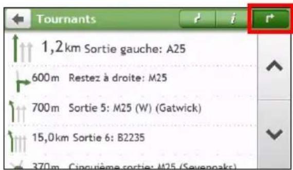 MIO Spirit 480 series - Comment visualiser les statistiques de mon itinéraire ? - 4