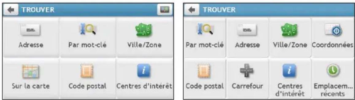 MIO Spirit 480 series - Dans le Menu Principal appuyez sur - 2