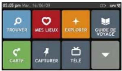 MIO Moov Spirit V 735 - Comment utiliser l'écran tactile ? - 7