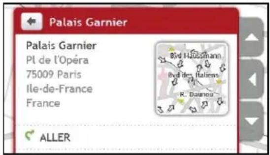 MIO Moov Spirit V 735 - Comment naviguer vers un lieu récent ? - 4