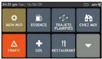 MIO Moov Spirit V 735 - Comment utiliser l'écran tactile ? - 8