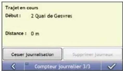 MIO Moov M404 - Comment consulter les journaux des déplacements? - 10