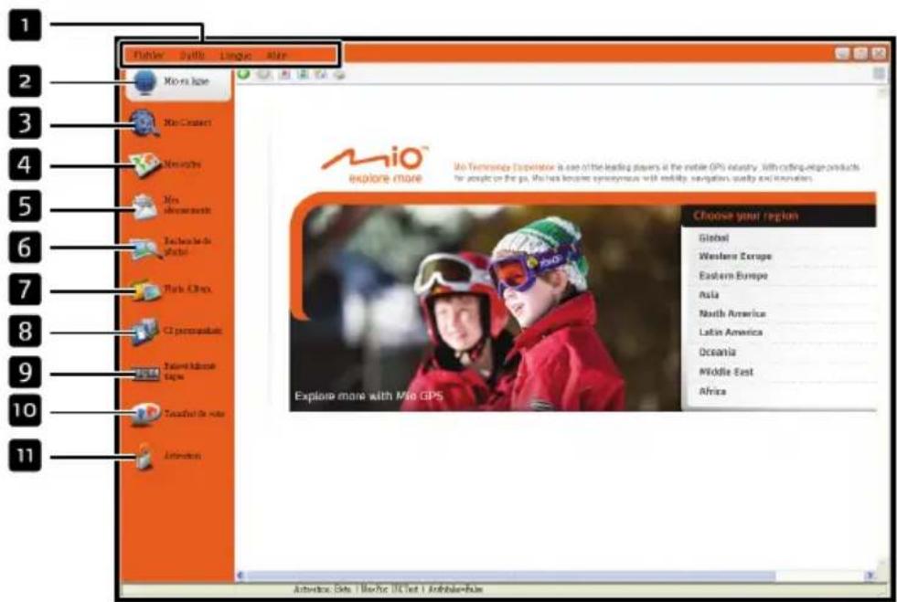 MIO Moov M404 - Fonctionnalités de votre produit miomore desktop - 1
