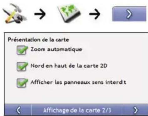 MIO Moov M404 - Affichage de la carte 2/3 - 1