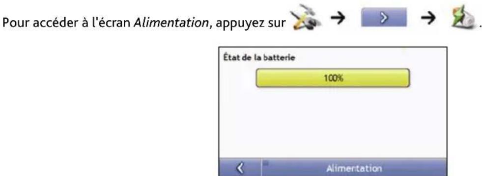 MIO Moov M404 - Comment surveiller le niveau de chargement de la batterie ? - 1