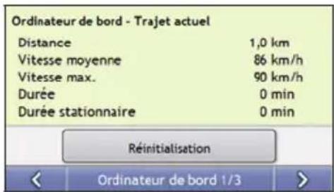 MIO Moov M404 - Comment visualiser les statistiques du trajet en cours ? - 6