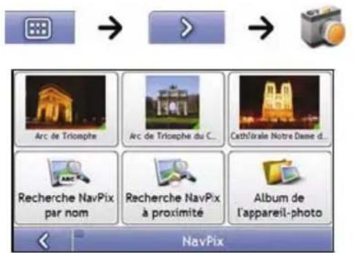 MIO Moov 560 - Comment se rendre à une photo NavPix récente ? - 1
