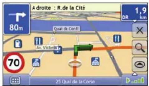 MIO Moov 560 - Écrans de consultation de carte - 1