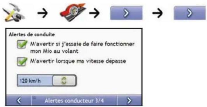 MIO Moov 560 - Alertes Conducteur 3/4 - 1