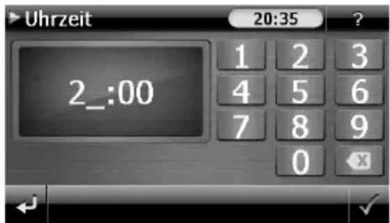 MEDION PNA P5455 - Einstellen der Systemzeit - 3