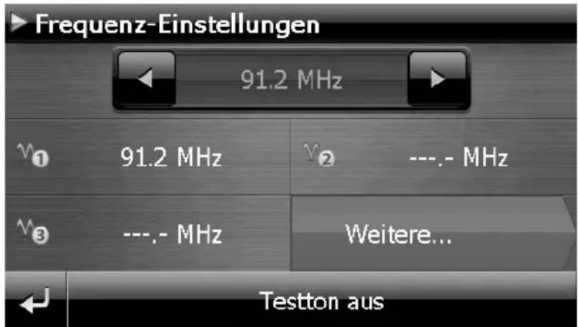 MEDION PNA P5455 - Frequenzausbahl - 1