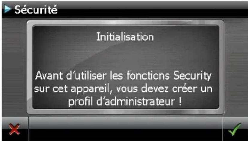 MEDION PNA P5455 - Définir le mot de passer et l'aide-mémoire - 1